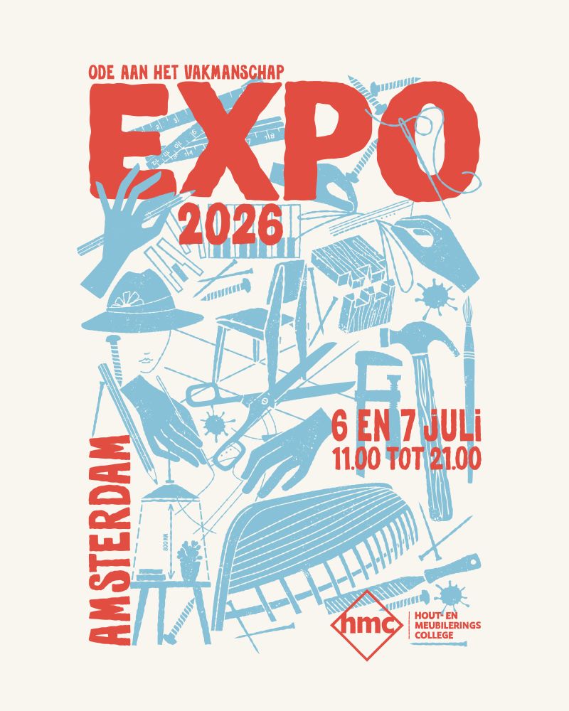 HMC_HMC NEXT_ EXPO 2026_Rotterdam_Amsterdam_hout en meubelieringscollege